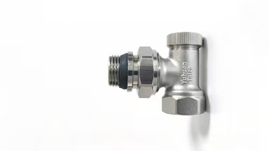 F403 Angle Manual TRV Return Valve from Taize radiator parts factory