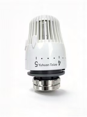 F453 TRV Sensor Head, Louvred Dial with Chrome Ring from Taize radiator parts factory